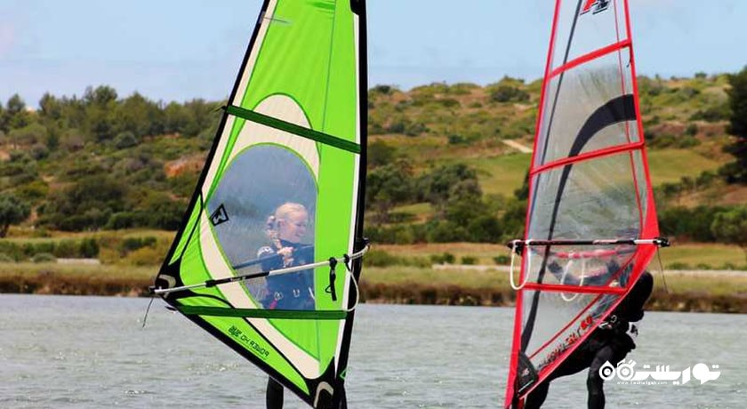 سرگرمی بادسواری در بدروم شهر ترکیه کشور بدروم