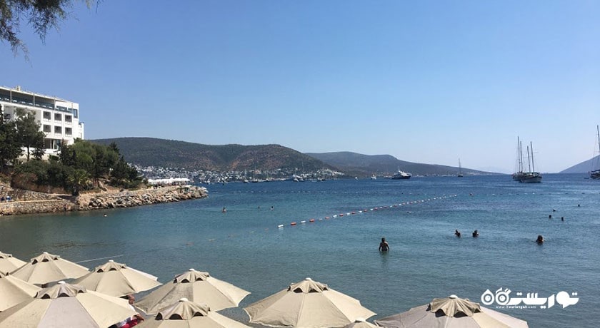 سرگرمی ساحل بارداکچی شهر ترکیه کشور بدروم