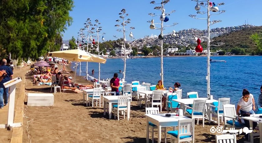 سرگرمی ساحل گومشولوک شهر ترکیه کشور بدروم