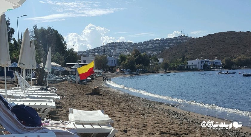 سرگرمی ساحل گومشولوک شهر ترکیه کشور بدروم