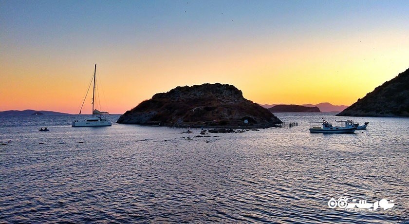 سرگرمی جزیره خرگوش شهر ترکیه کشور بدروم