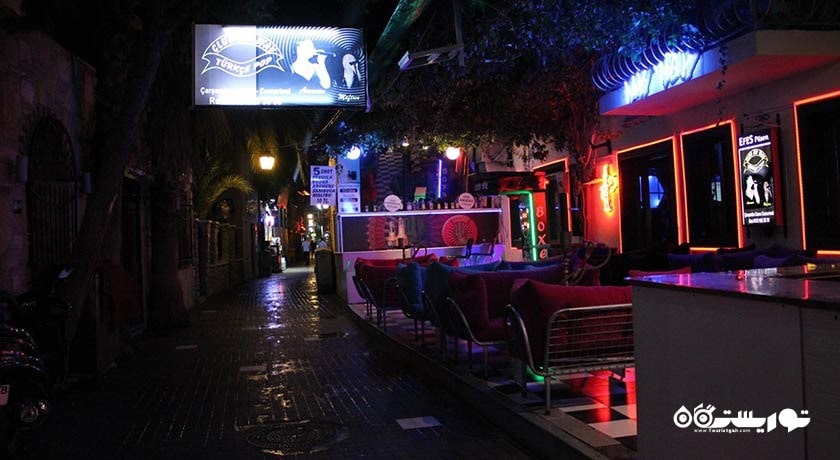 سرگرمی بار استریت مارماریس شهر ترکیه کشور مارماریس