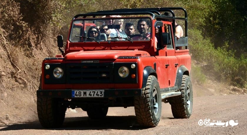 سرگرمی جیپ سافاری در مارماریس شهر ترکیه کشور مارماریس