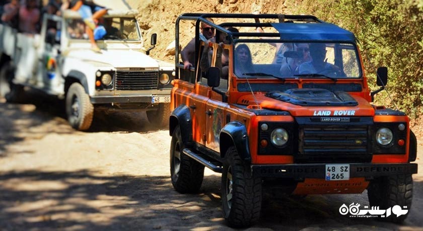 سرگرمی جیپ سافاری در مارماریس شهر ترکیه کشور مارماریس