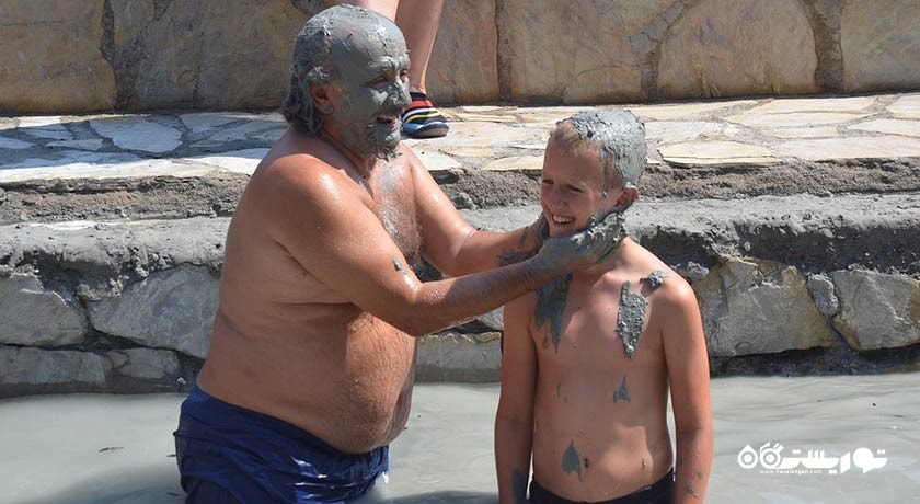 سرگرمی کانوس و حمام گل دالیان شهر ترکیه کشور مارماریس