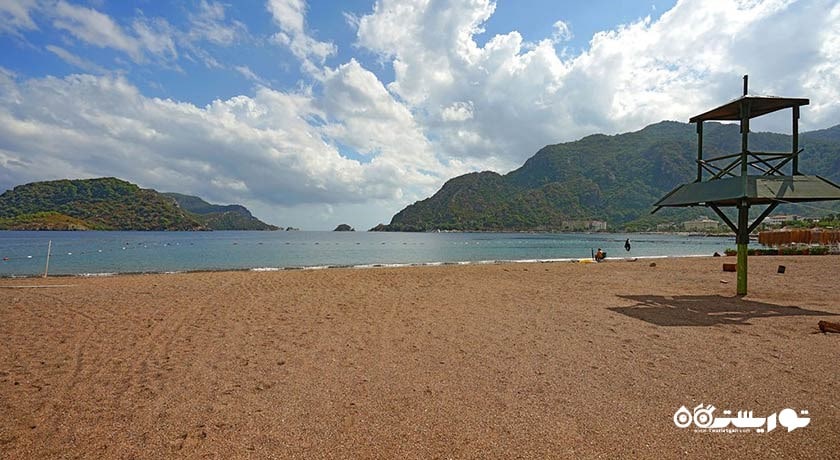 سرگرمی ساحل ایچملر شهر ترکیه کشور مارماریس