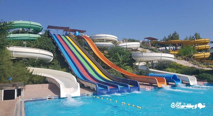 سرگرمی پارک آبی آکوادریم شهر ترکیه کشور مارماریس