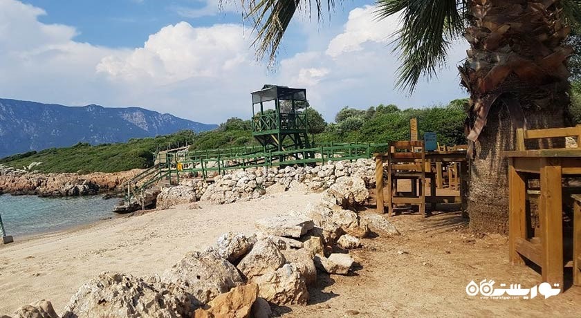 سرگرمی جزیره کلئوپاترا (جزیره سدیر) شهر ترکیه کشور مارماریس