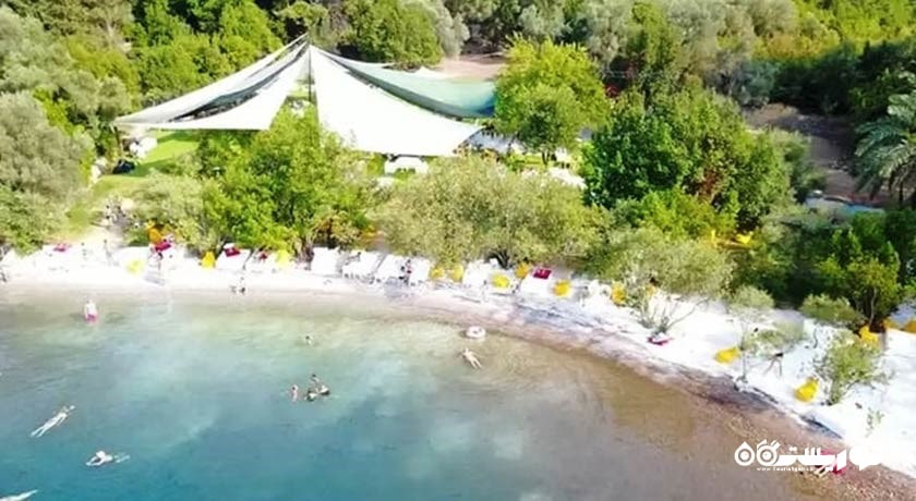 سرگرمی ساحل جزیره جنت (بهشت) شهر ترکیه کشور مارماریس