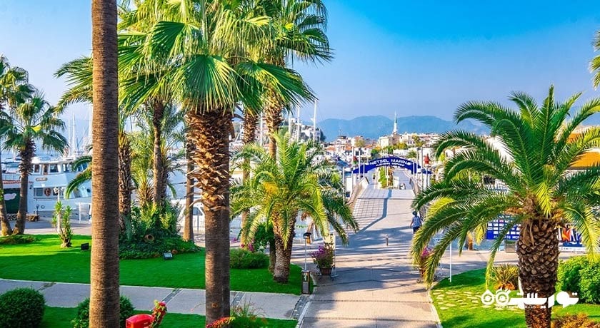 مرکز خرید نستل مارینا شهر ترکیه کشور مارماریس