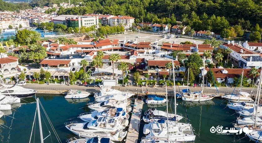 مرکز خرید نستل مارینا شهر ترکیه کشور مارماریس