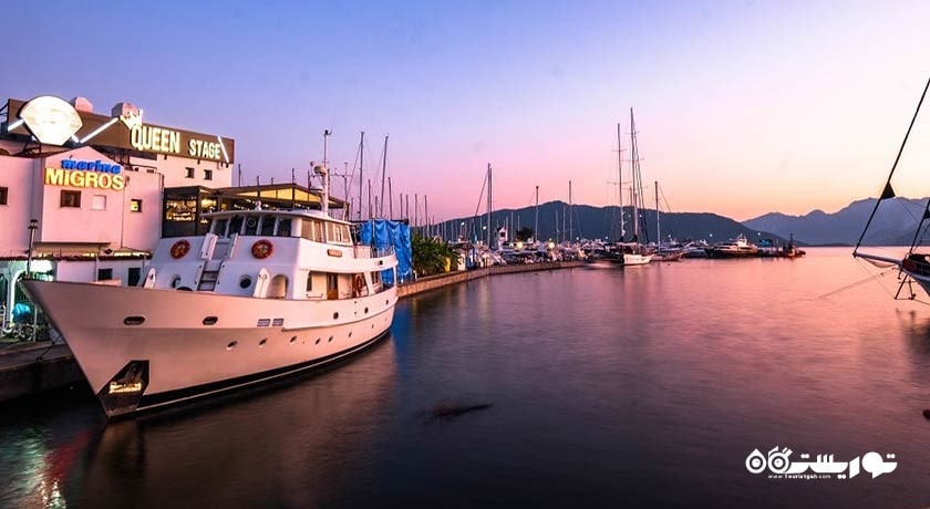 مرکز خرید نستل مارینا شهر ترکیه کشور مارماریس