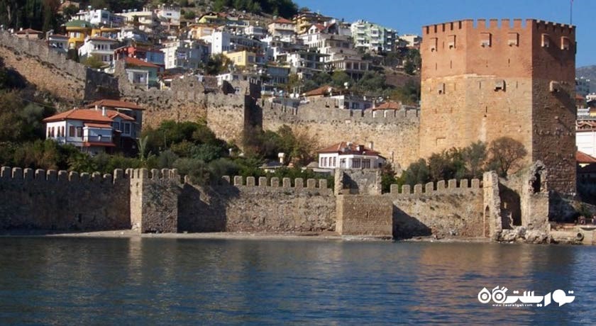  دژ کیزیل کوله (برج قرمز) شهر ترکیه کشور آلانیا