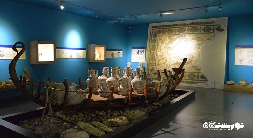  موزه باستان شناسی آلانیا شهر ترکیه کشور آلانیا