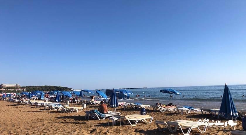 سرگرمی ساحل اینجکوم شهر ترکیه کشور آلانیا