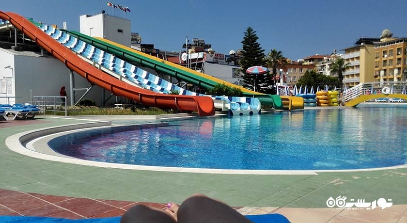 سرگرمی پارک آبی آلانیا آکوا پارک شهر ترکیه کشور آلانیا
