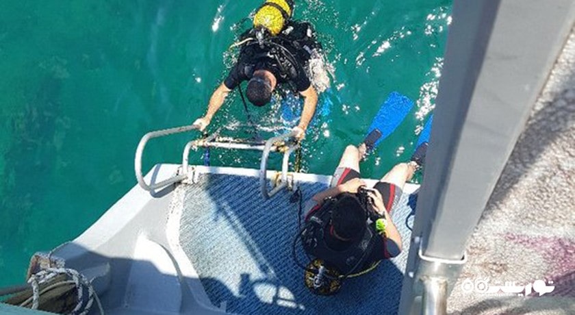 سرگرمی غواصی در آلانیا شهر ترکیه کشور آلانیا