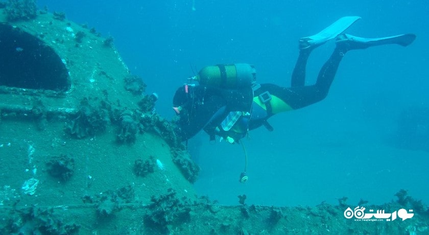 سرگرمی غواصی در آلانیا شهر ترکیه کشور آلانیا
