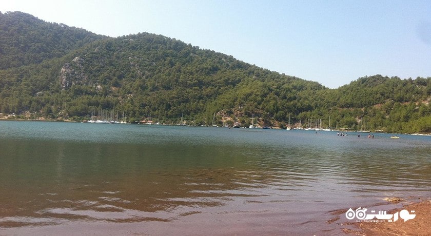 سرگرمی ساحل کیزکومو شهر ترکیه کشور مارماریس