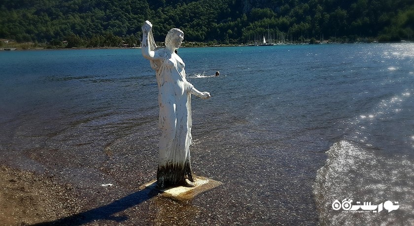 سرگرمی ساحل کیزکومو شهر ترکیه کشور مارماریس