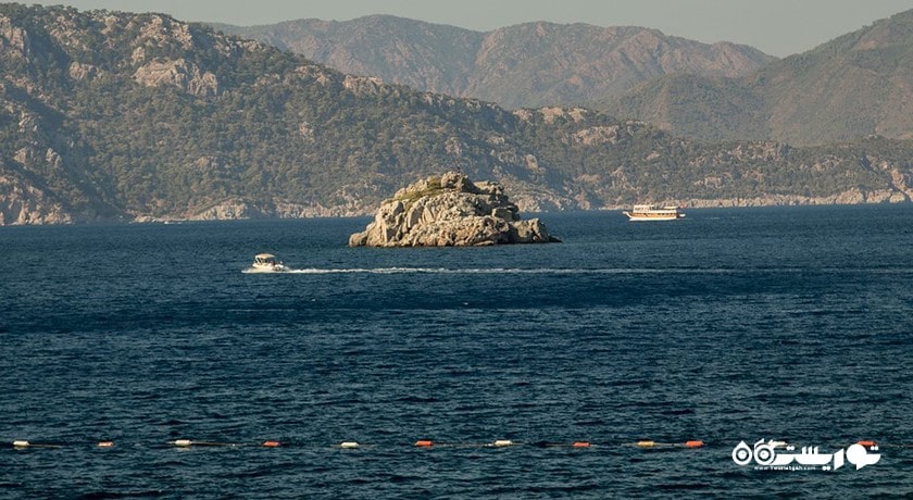 سرگرمی ساحل آموس شهر ترکیه کشور مارماریس