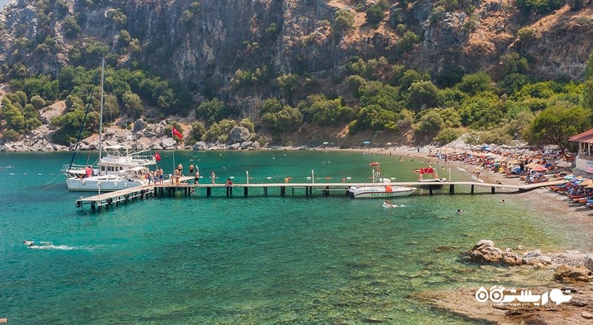 سرگرمی ساحل آموس شهر ترکیه کشور مارماریس