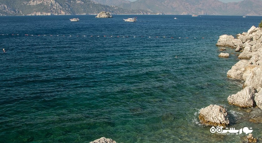 سرگرمی ساحل آموس شهر ترکیه کشور مارماریس