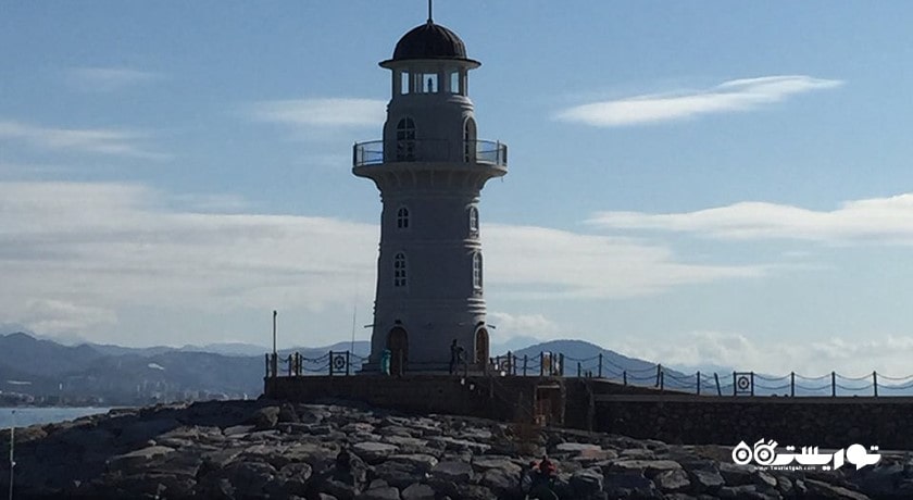  تفریحگاه و فانوس دریایی آلانیا  شهر ترکیه کشور آلانیا