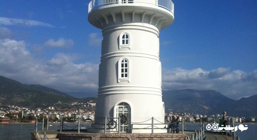  تفریحگاه و فانوس دریایی آلانیا  شهر ترکیه کشور آلانیا