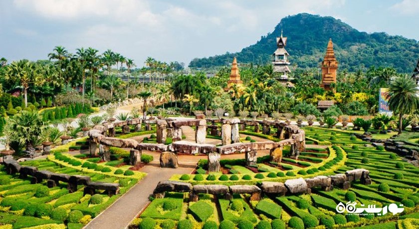 سرگرمی باغ گیاه شناسی گرمسیری نونگ نوچ شهر تایلند کشور پاتایا
