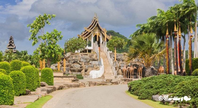 سرگرمی باغ گیاه شناسی گرمسیری نونگ نوچ شهر تایلند کشور پاتایا