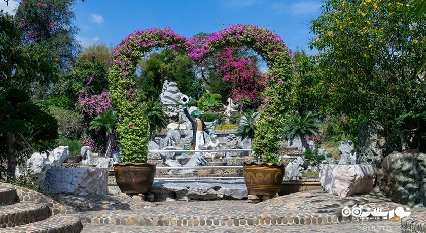 سرگرمی پارک سنگی چند میلیون ساله و مزرعه کروکدیل پاتایا شهر تایلند کشور پاتایا