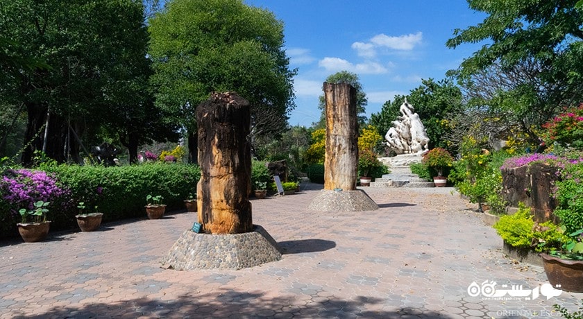 سرگرمی پارک سنگی چند میلیون ساله و مزرعه کروکدیل پاتایا شهر تایلند کشور پاتایا