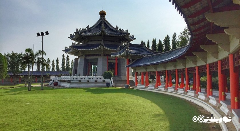 سرگرمی پارک سه پادشاهی شهر تایلند کشور پاتایا