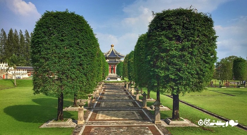 سرگرمی پارک سه پادشاهی شهر تایلند کشور پاتایا