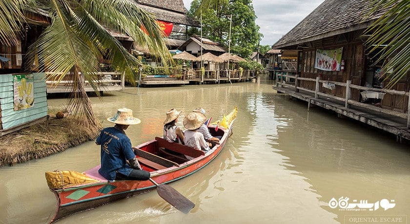 مرکز خرید بازار شناور پاتایا شهر تایلند کشور پاتایا