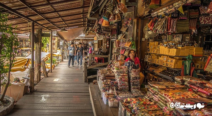 مرکز خرید بازار شناور پاتایا شهر تایلند کشور پاتایا