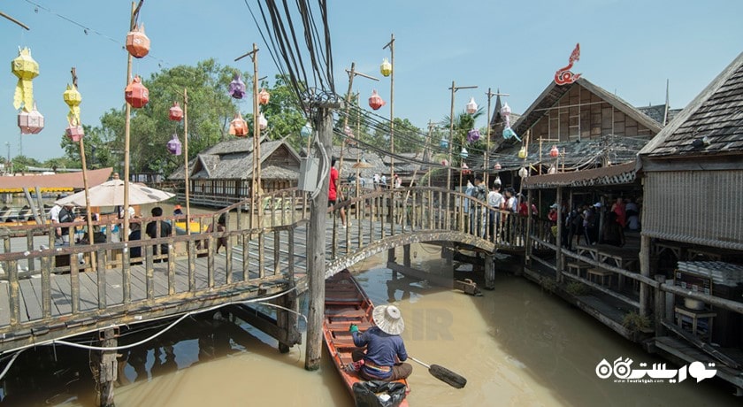 مرکز خرید بازار شناور پاتایا شهر تایلند کشور پاتایا