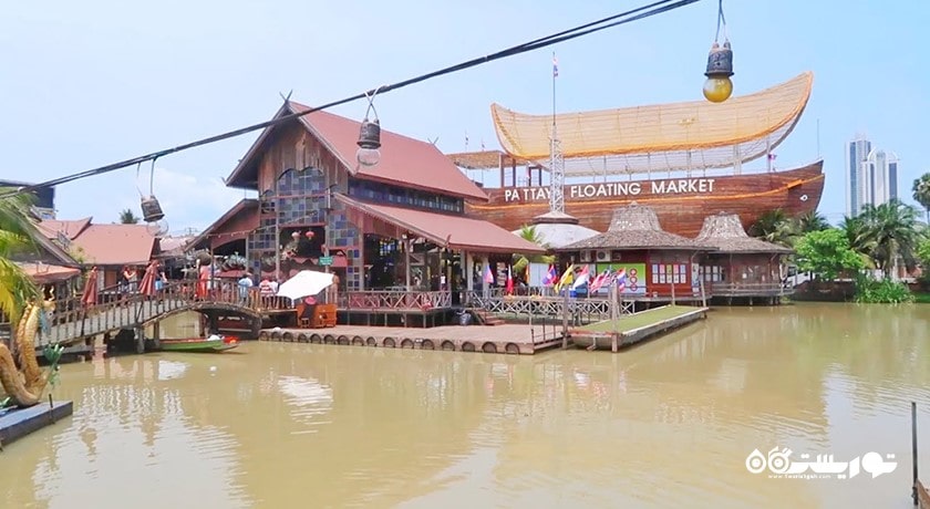 مرکز خرید بازار شناور پاتایا شهر تایلند کشور پاتایا
