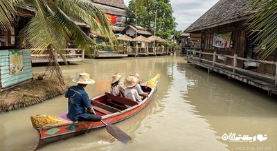 مرکز خرید بازار شناور پاتایا شهر تایلند کشور پاتایا