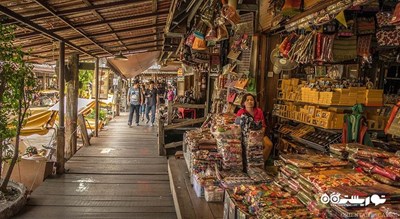 مرکز خرید بازار شناور پاتایا شهر تایلند کشور پاتایا