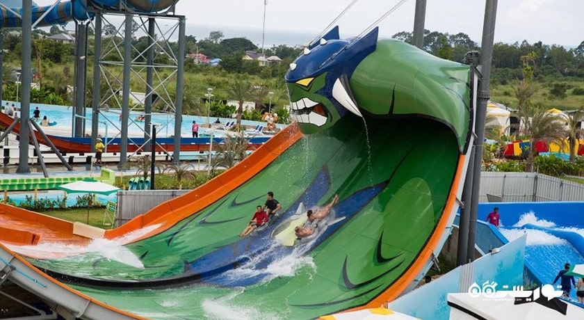 سرگرمی پارک آبی کارتون نتورک آمازون پاتایا شهر تایلند کشور پاتایا