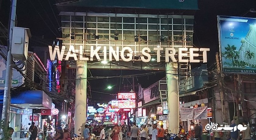 سرگرمی واکینگ استریت شهر تایلند کشور پاتایا