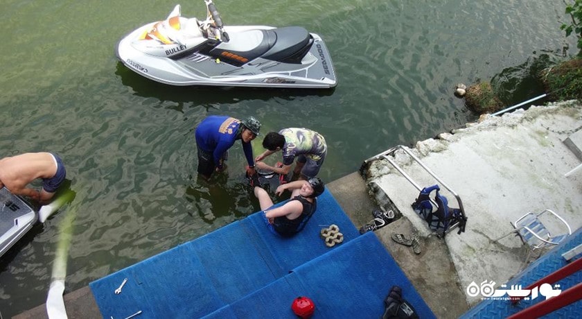 سرگرمی فلای بوردینگ در پاتایا شهر تایلند کشور پاتایا