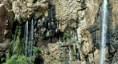 آبشار شاه لولاک -  شهر لنجان