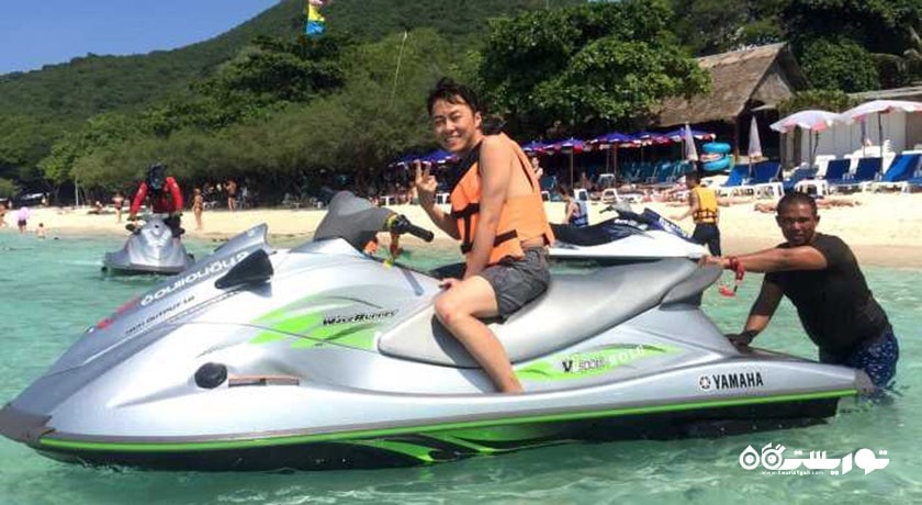 سرگرمی جت اسکی در پاتایا شهر تایلند کشور پاتایا