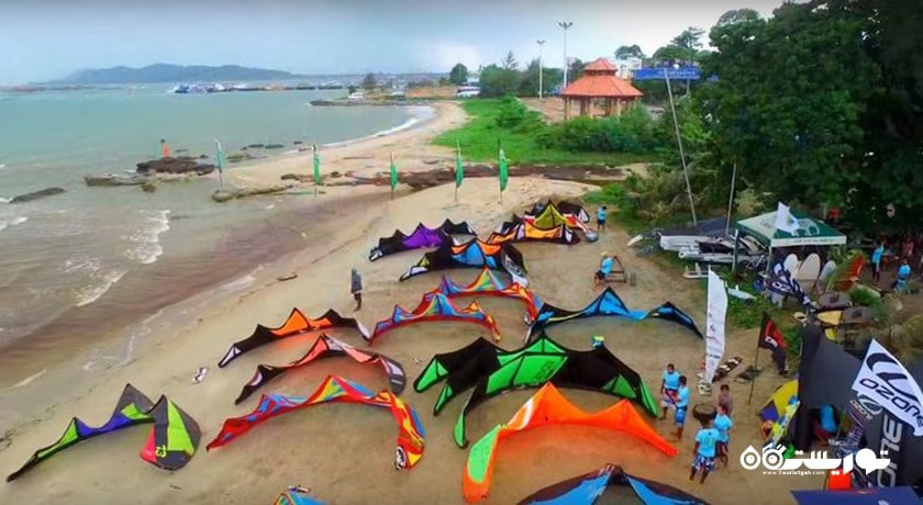 سرگرمی کایت سواری در پاتایا شهر تایلند کشور پاتایا