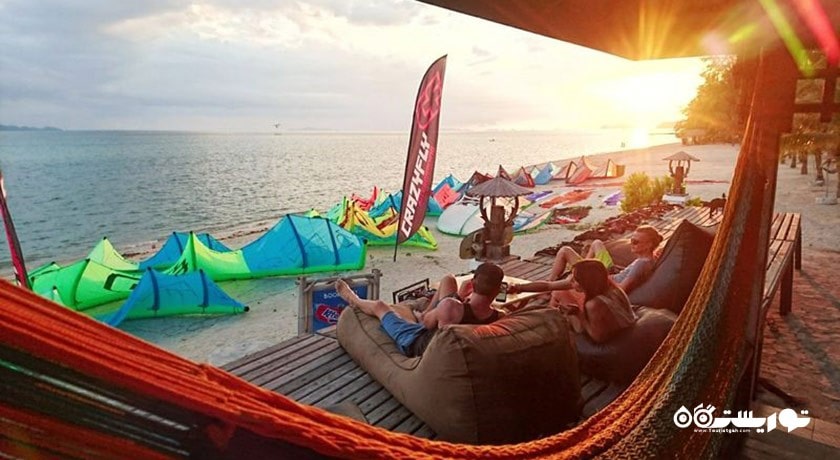 سرگرمی کایت سواری در پاتایا شهر تایلند کشور پاتایا