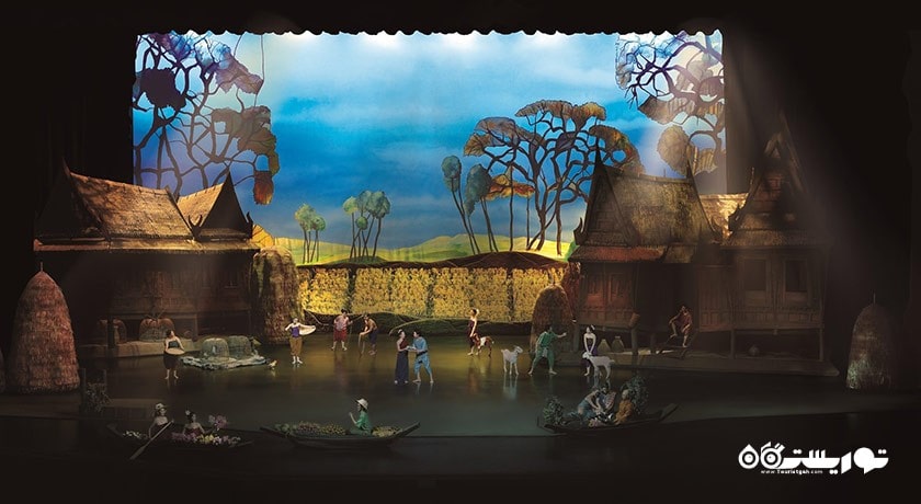 سرگرمی نمایش سیام نیرامیت شهر تایلند کشور بانکوک