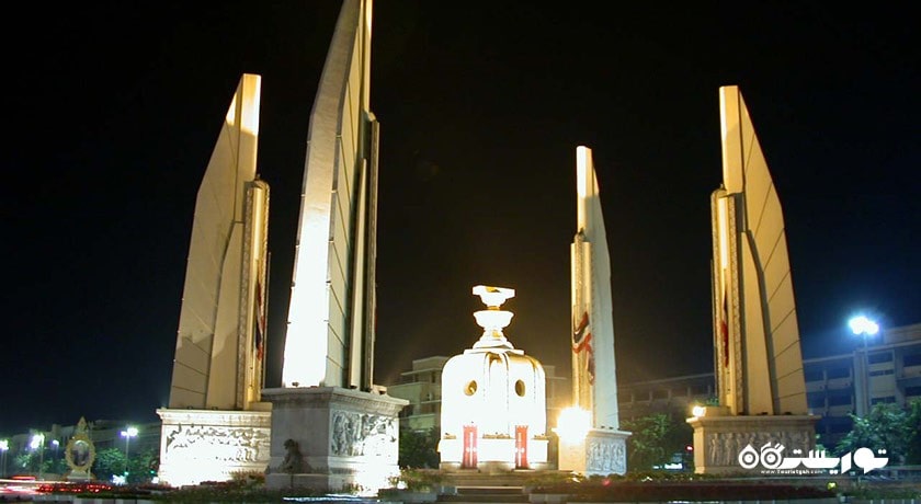  بنای یادبود دمکراسی شهر تایلند کشور بانکوک